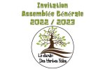 Invitation à l&rsquo;AG&nbsp;2022-2023